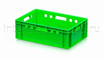 Ящик для мяса и колбасных изделий Е-2 светло-зеленый в Усть-Каменогорске Ящик для мяса и колбасных изделий Е-2 светло-зеленый в Усть-Каменогорске