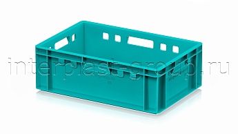Ящик для мяса и колбасных изделий Е-2 бирюзовый в Усть-Каменогорске