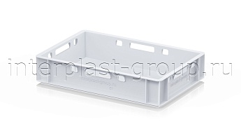 Ящик для мяса и колбасных изделий Е-1 белый в Усть-Каменогорске Ящик для мяса и колбасных изделий Е-1 белый в Усть-Каменогорске