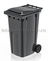 Контейнер для мусора 240 л серый облегченный 240 серый в Усть-Каменогорске