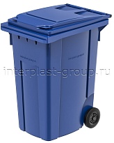 Мусорный контейнер 360 л синий 360 синий в Усть-Каменогорске