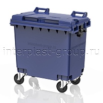 Мусорный контейнер 770 л синий 770 синий в Усть-Каменогорске