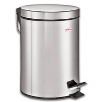 Ведро-контейнер для мусора (урна) с педалью LAIMA Classic, 5 л, зеркальное, нержавеющая сталь, со съемным внутренним ведром в Усть-Каменогорске Ведро-контейнер для мусора (урна) с педалью LAIMA Classic, 5 л, зеркальное, нержавеющая сталь, со съемным внутренним ведром в Усть-Каменогорске