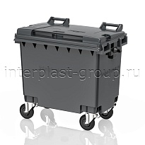 Контейнер для мусора 660 л серый 660 серый в Усть-Каменогорске