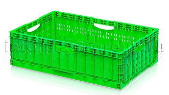 Ящик складной 6418 светло-зеленый в Усть-Каменогорске Ящик складной 6418 светло-зеленый в Усть-Каменогорске