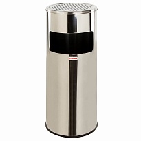 Урна с пепельницей 27 л, нержавеющая сталь, зеркальная, LAIMA PROFESSIONAL в Усть-Каменогорске Урна с пепельницей 27 л, нержавеющая сталь, зеркальная, LAIMA PROFESSIONAL в Усть-Каменогорске