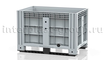 Контейнер iBox сплошной на полозьях с пробкой 2 дюйма серый в Усть-Каменогорске Контейнер iBox сплошной на полозьях с пробкой 2 дюйма серый в Усть-Каменогорске