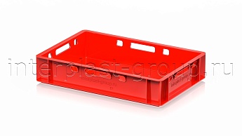 Ящик для мяса и колбасных изделий Е-1 красный в Усть-Каменогорске