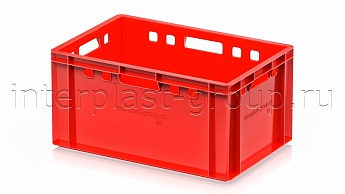 Ящик для мяса и колбасных изделий Е-3 красный в Усть-Каменогорске