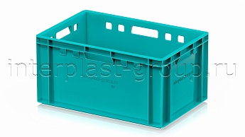 Ящик для мяса и колбасных изделий Е-3 бирюзовый в Усть-Каменогорске