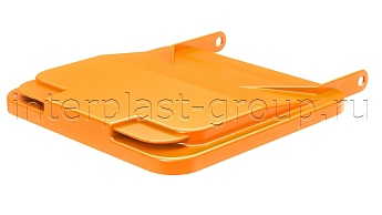 Комплект крышки для контейнера 120 л. оранжевая  оранжевый в Усть-Каменогорске