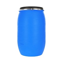 Бочка пластиковая 127 л с хомутом в Усть-Каменогорске