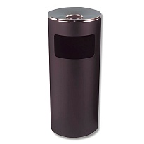 Урна металлическая с пепельницей, Титан, 29 л, черная, оцинкованная сталь в Усть-Каменогорске