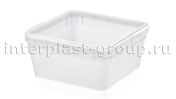 Куботейнер для меда и икры белый 12 литров в Усть-Каменогорске Куботейнер для меда и икры белый 12 литров в Усть-Каменогорске