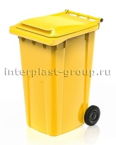Контейнер для мусора 240 л желтый облегченный 240 желтый в Усть-Каменогорске Контейнер для мусора 240 л желтый облегченный 240 желтый в Усть-Каменогорске