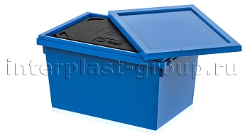 Изотермический контейнер KV 6432 в сборе с крышкой голубой в Усть-Каменогорске Изотермический контейнер KV 6432 в сборе с крышкой голубой в Усть-Каменогорске