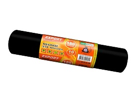 Мешки для мусора 180 л, ароматизированные, черные, в рулоне 10 шт., ПВД, 80 мкм, 1100х930 мм, EXPORT, exp18010142 в Усть-Каменогорске Мешки для мусора 180 л, ароматизированные, черные, в рулоне 10 шт., ПВД, 80 мкм, 1100х930 мм, EXPORT, exp18010142 в Усть-Каменогорске