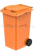 Мусорный контейнер 240 л оранжевый 240 оранжевый в Усть-Каменогорске