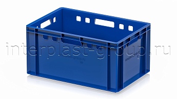 Ящик для мяса и колбасных изделий Е-3 синий в Усть-Каменогорске