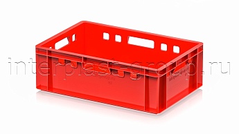 Ящик для мяса и колбасных изделий Е-2 красный в Усть-Каменогорске