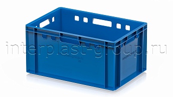 Ящик для мяса и колбасных изделий Е-3 голубой в Усть-Каменогорске Ящик для мяса и колбасных изделий Е-3 голубой в Усть-Каменогорске