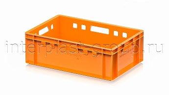 Ящик для мяса и колбасных изделий Е-2 оранжевый в Усть-Каменогорске
