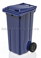 Мусорный контейнер 120 л синий 120 синий в Усть-Каменогорске Мусорный контейнер 120 л синий 120 синий в Усть-Каменогорске