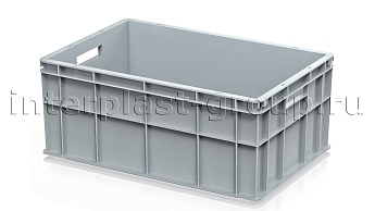 Ящик для молока, мяса, овощей и фруктов сплошной серый в Усть-Каменогорске Ящик для молока, мяса, овощей и фруктов сплошной серый в Усть-Каменогорске