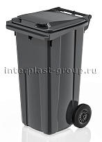 Мусорный контейнер 120 л серый 120 серый в Усть-Каменогорске