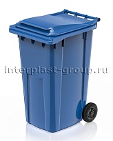 Контейнер для мусора 240 л голубой облегченный 240 голубой в Усть-Каменогорске Контейнер для мусора 240 л голубой облегченный 240 голубой в Усть-Каменогорске