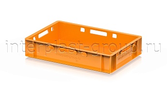 Ящик для мяса и колбасных изделий Е-1 оранжевый в Усть-Каменогорске