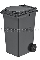 Контейнер для мусора 240 л серый 240 серый в Усть-Каменогорске