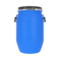 Бочка пластиковая 65 л с хомутом в Усть-Каменогорске Бочка пластиковая 65 л с хомутом в Усть-Каменогорске